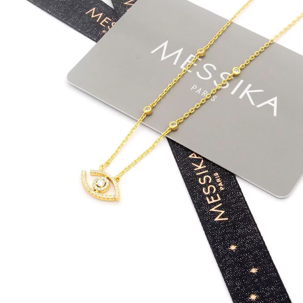 MESSIKA Gold-Tone Silver-Tone Rose Gold-Tone Necklace
