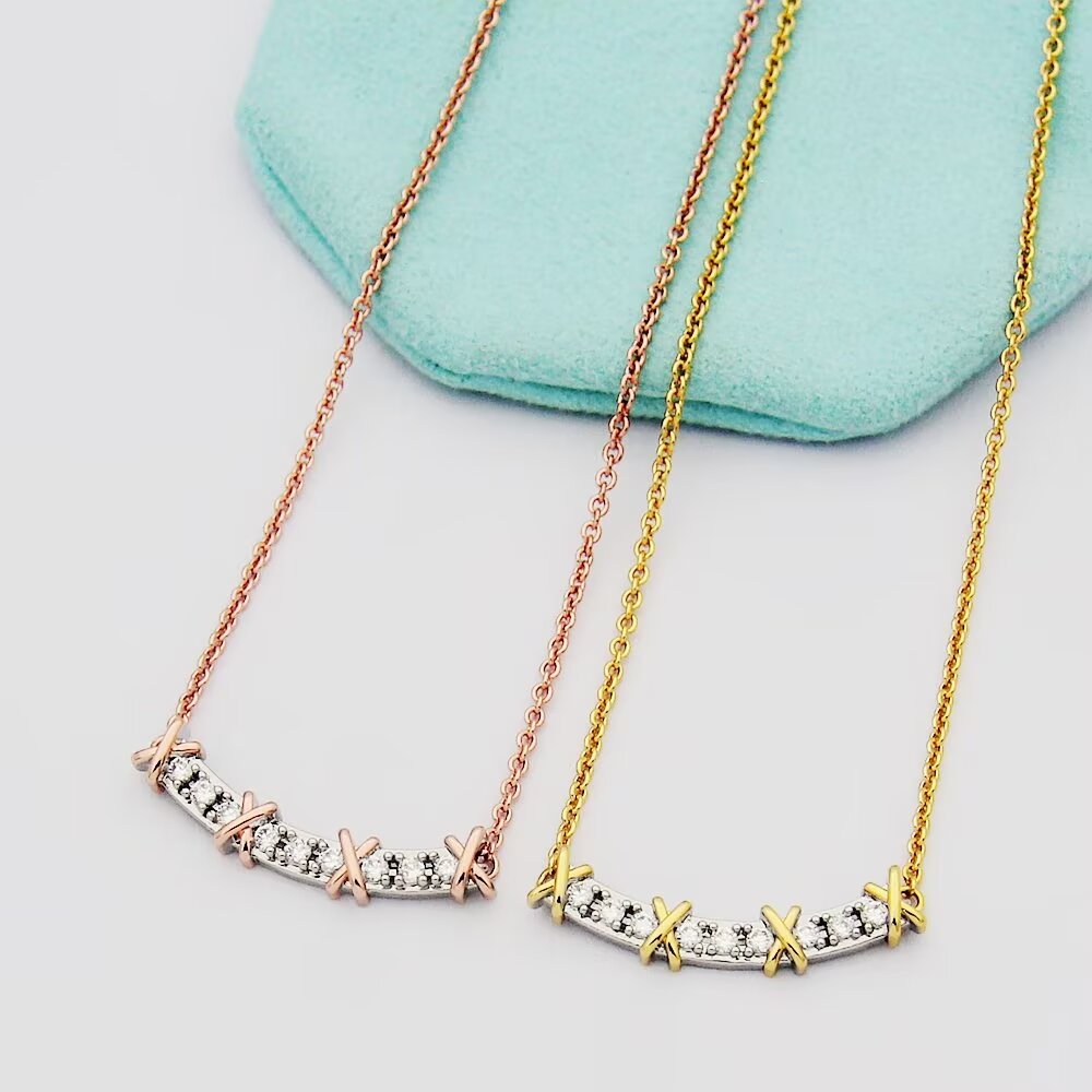 TIFFANY & CO. Crystal Necklace