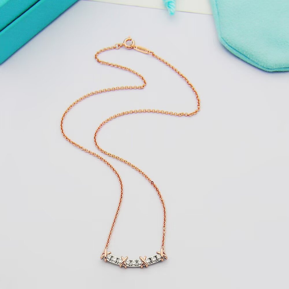 TIFFANY & CO. Crystal Necklace