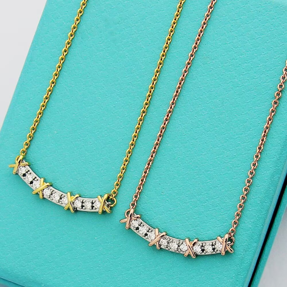 TIFFANY & CO. Crystal Necklace