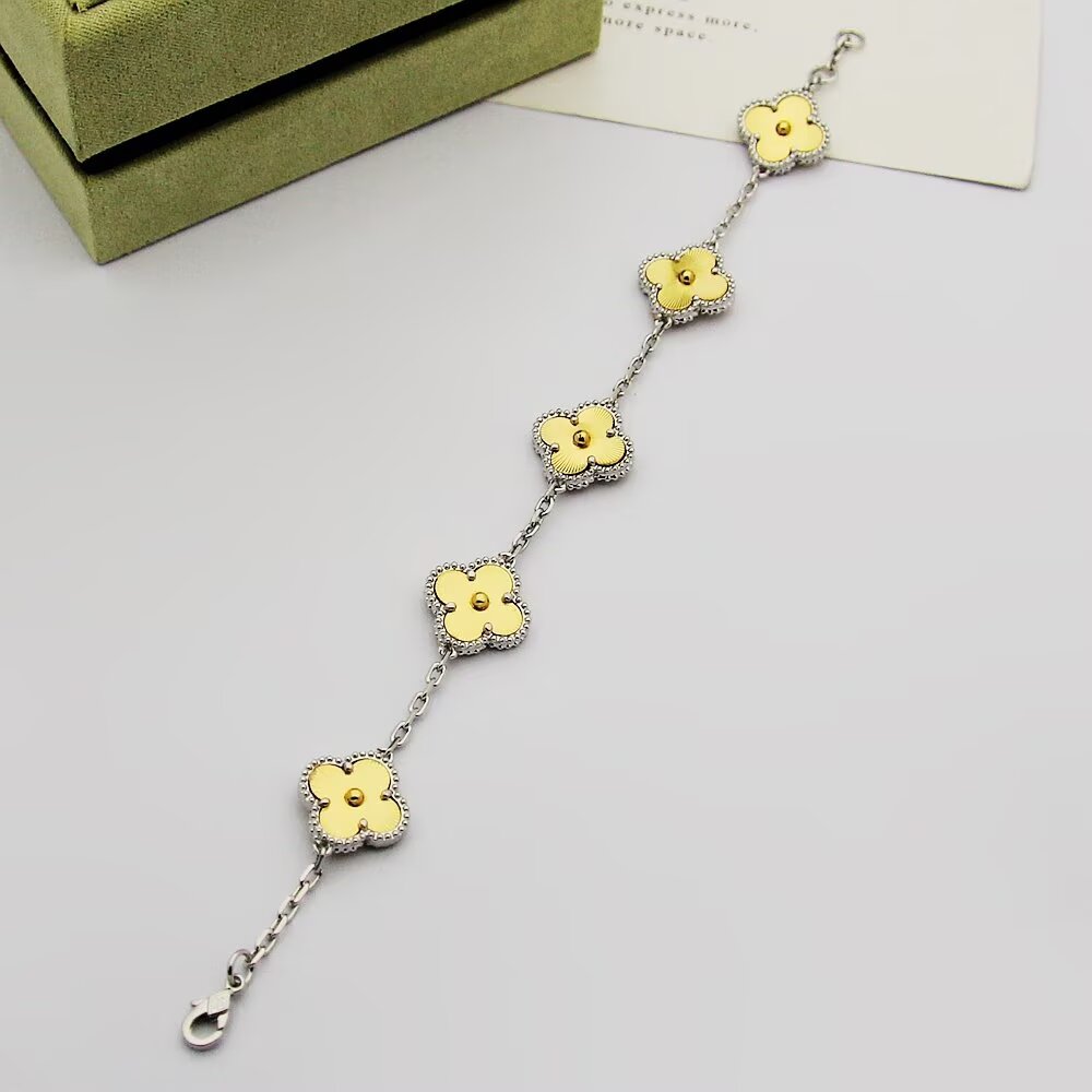 Four-Leaf Clover Bracelet