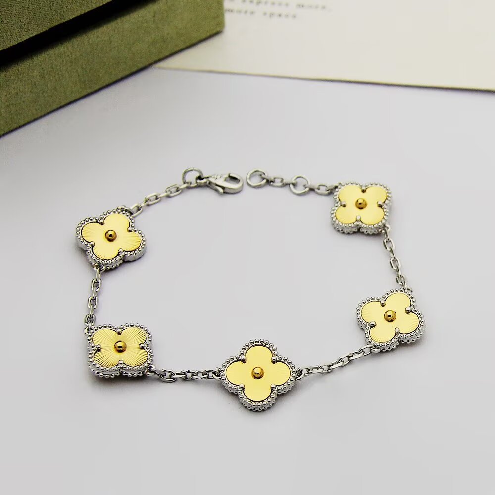 Four-Leaf Clover Bracelet