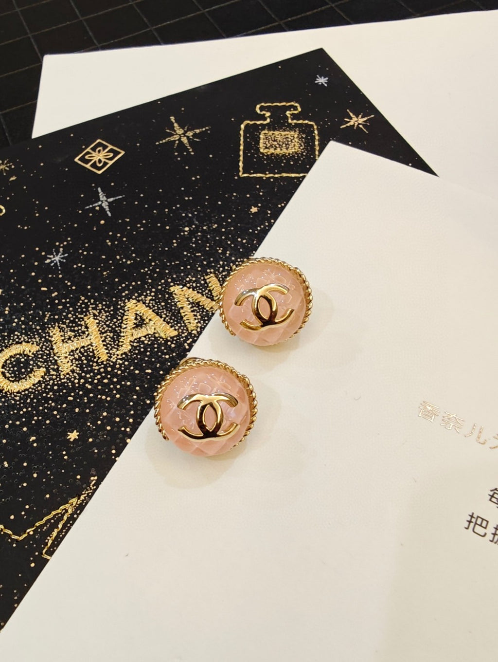 CHANEL Double-C Earrings