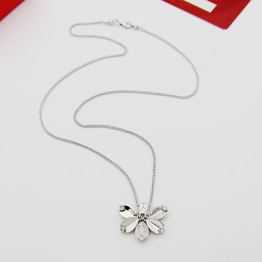 CARTIER Crystal Gold-Tone Necklace