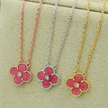 Crystal Four-Leaf Clover Earrings