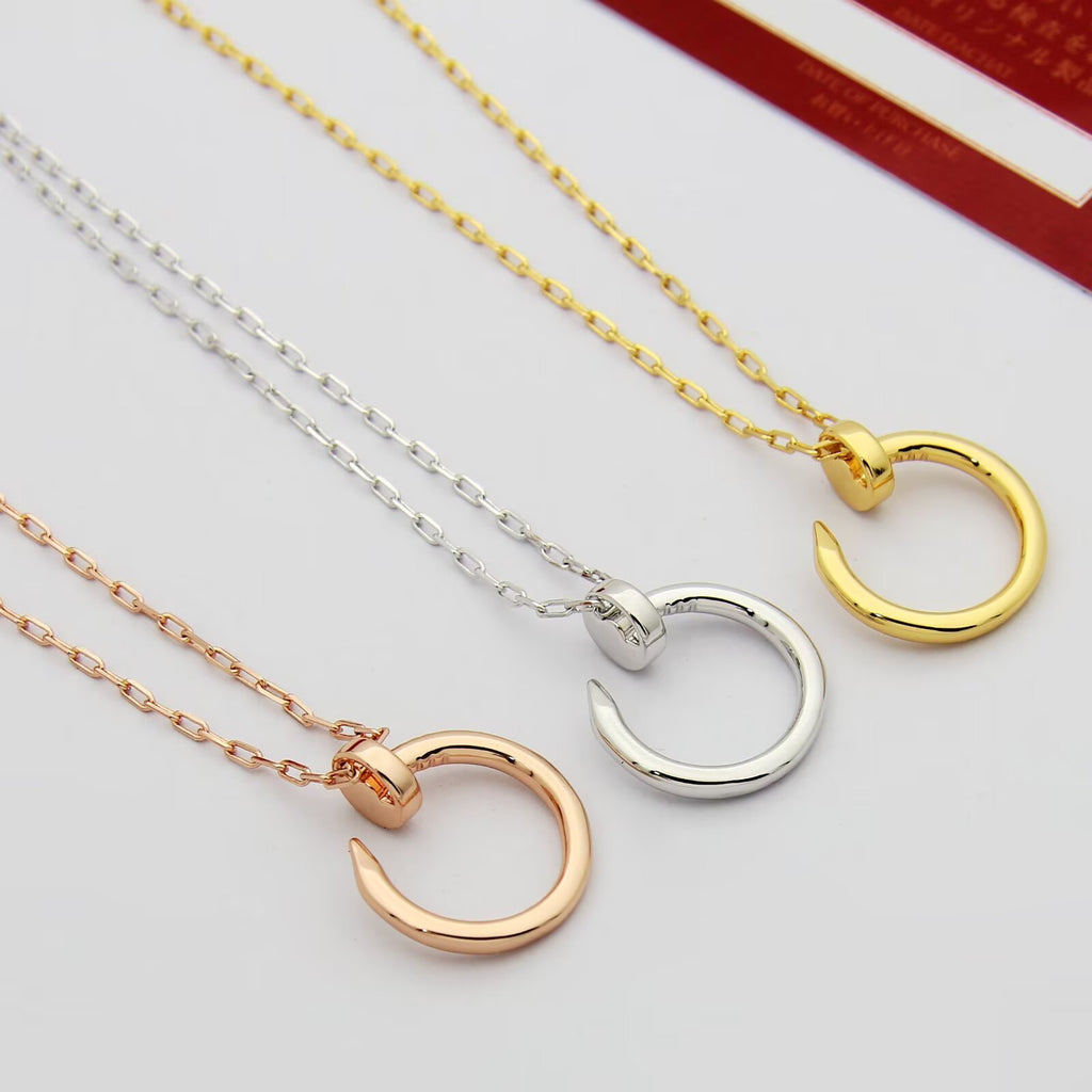 CARTIER 18K Gold Gold-Tone Silver-Tone Rose Gold-Tone Long Necklace