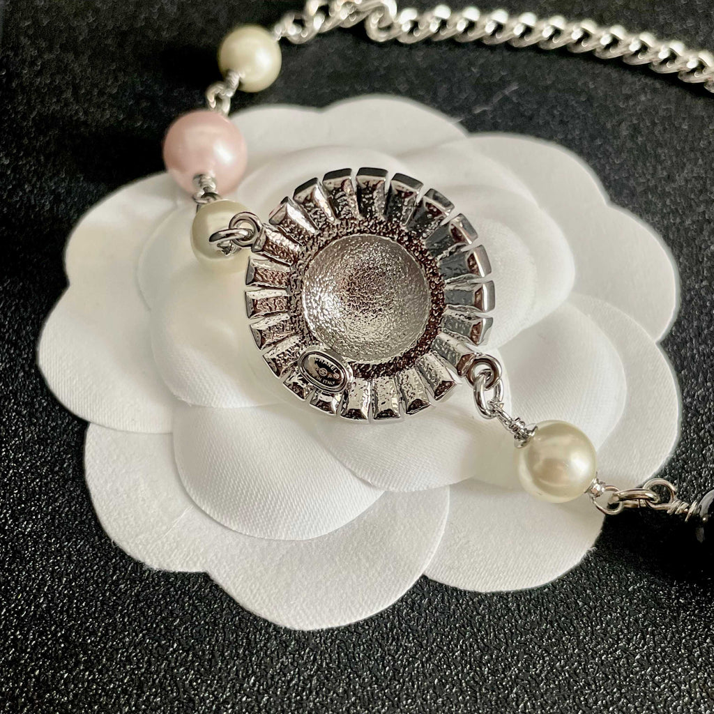 CHANEL P110 Pearl Double-C Necklace