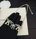 P100 Bow Necklace