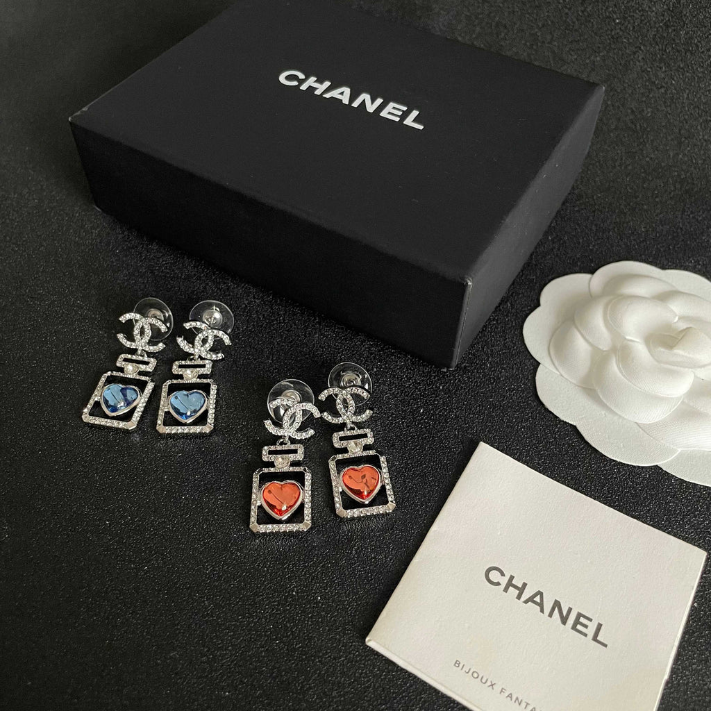 CHANEL P80 Double-C Earrings