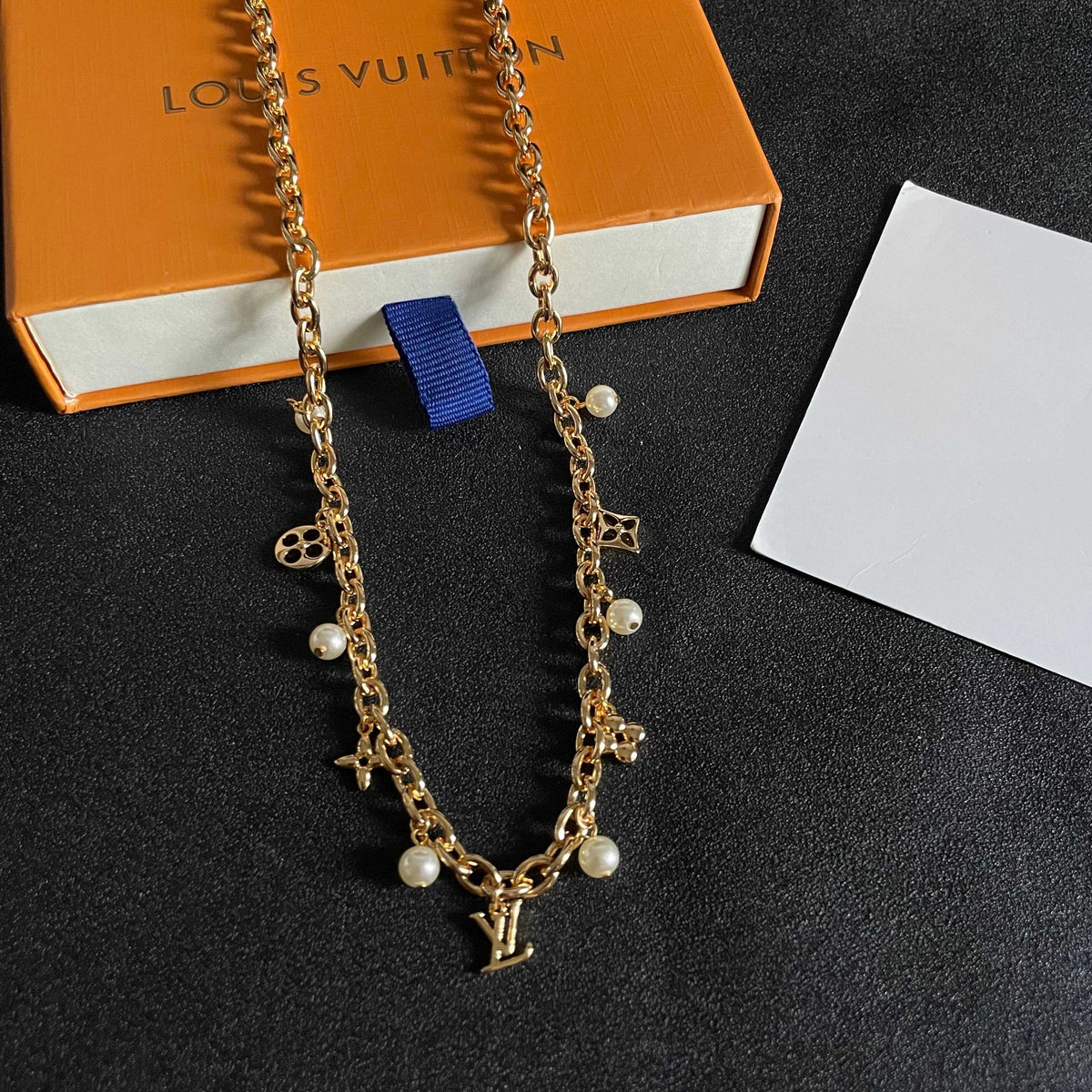 LOUIS VUITTON P100 Pendant Necklace