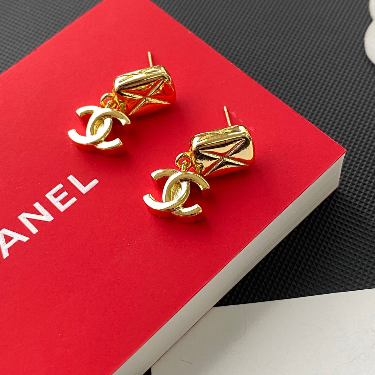 CHANEL P55 Double-C Pendant Necklace