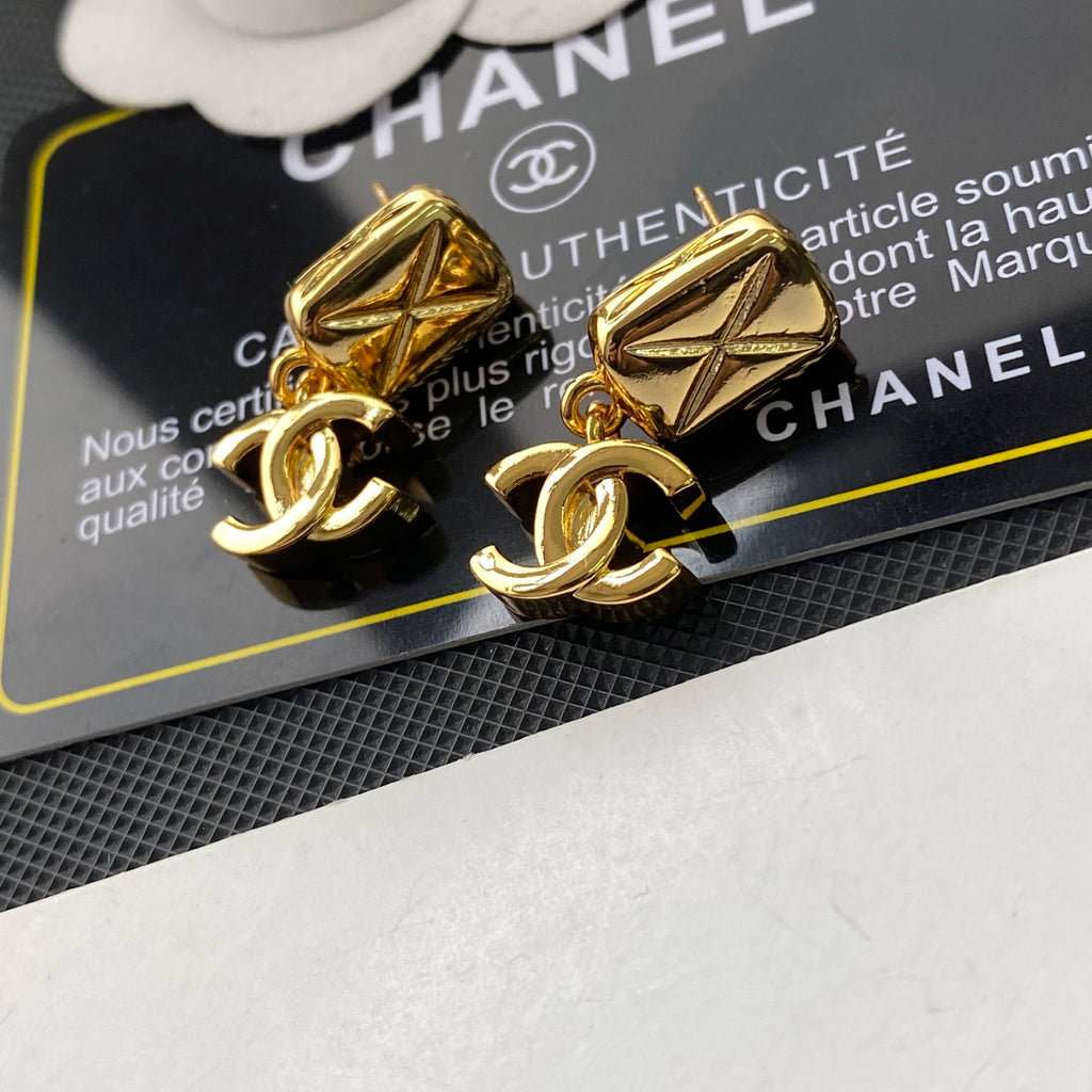 CHANEL P55 Double-C Pendant Necklace