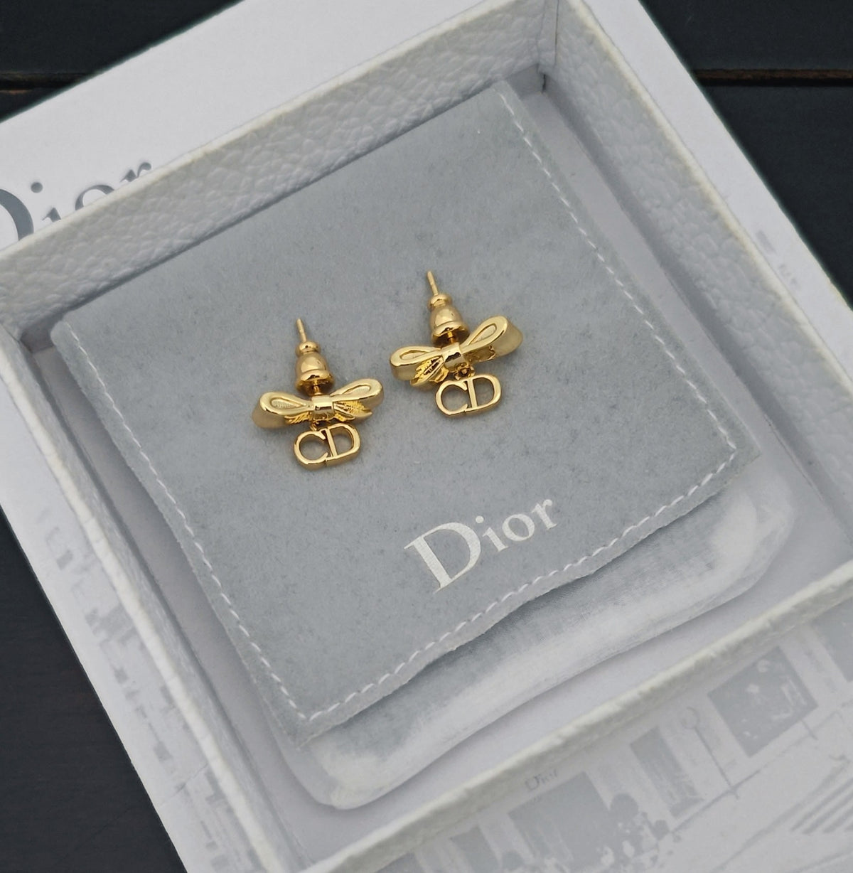 P55 Bow Earrings