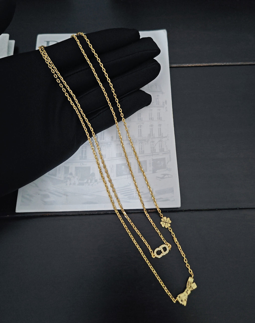 Bow Necklace