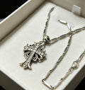 Crystal Vintage Pendant Necklace