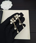 Crystal Tassel Earrings