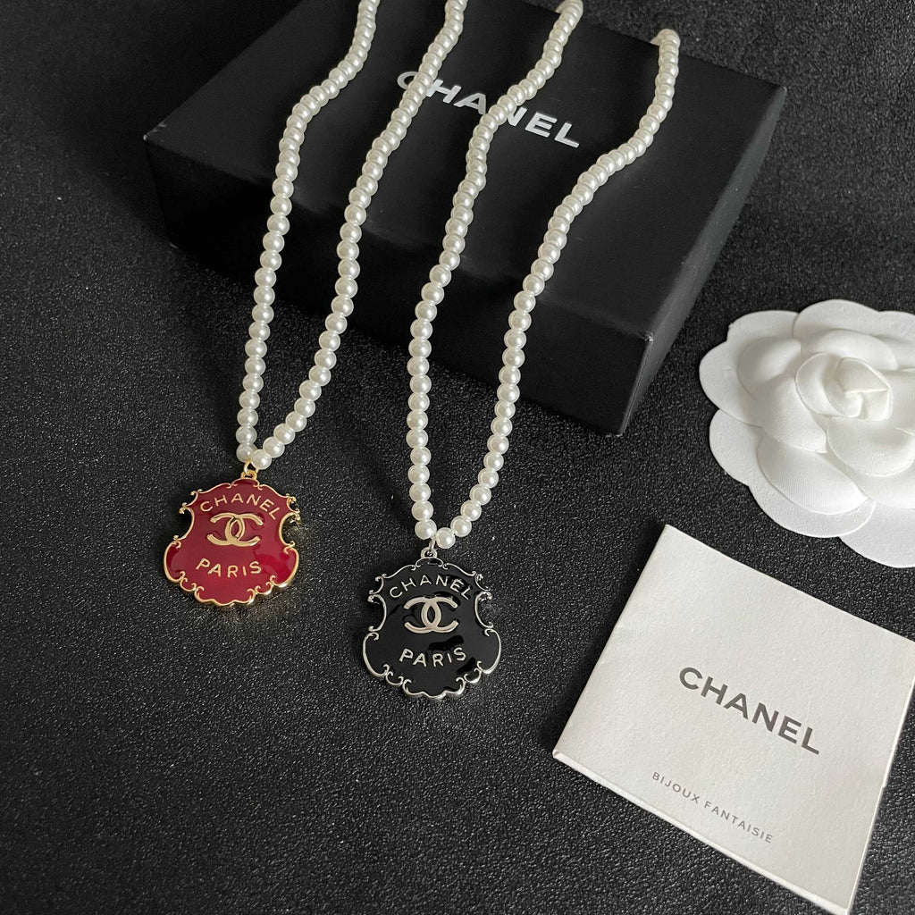 CHANEL P95 Pearl Double-C Necklace