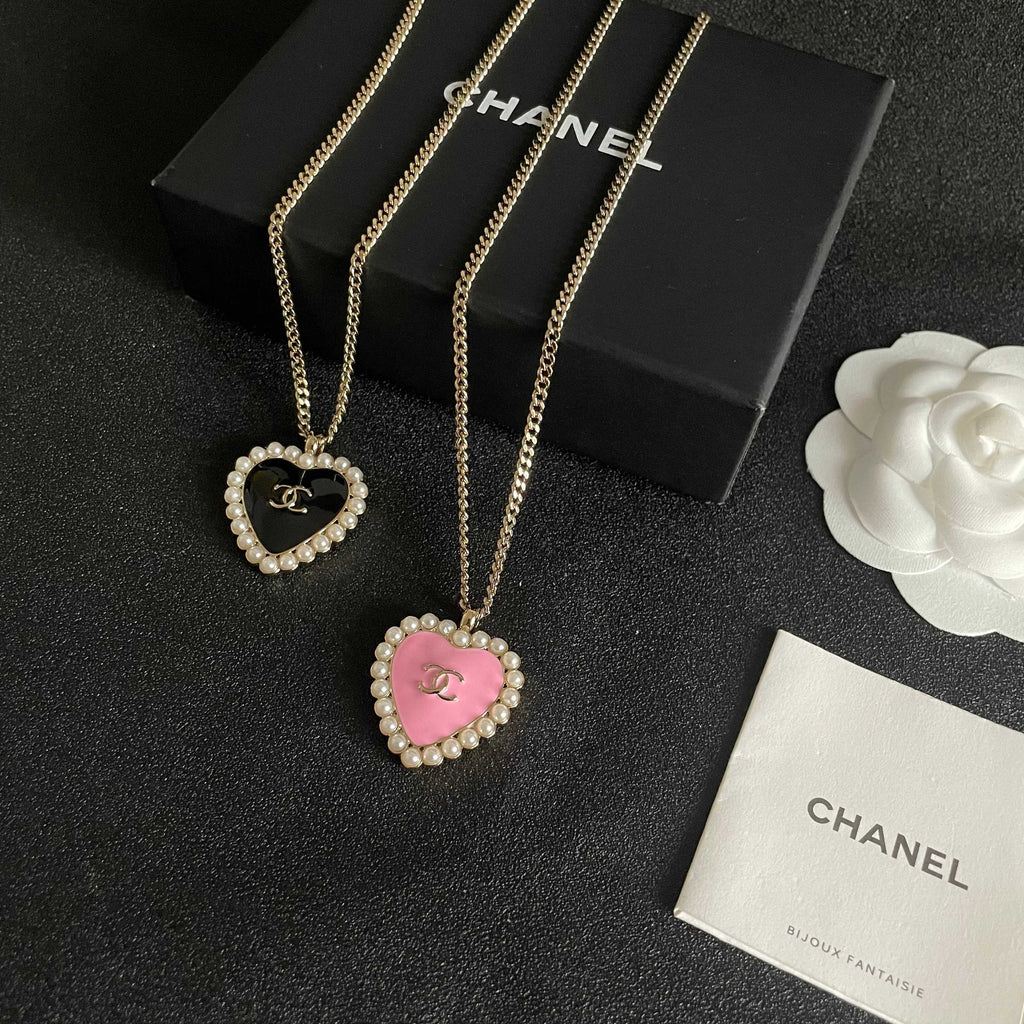 CHANEL P85 Pearl Double-C Necklace