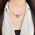 MIU MIU P80 Pearl Pendant Necklace