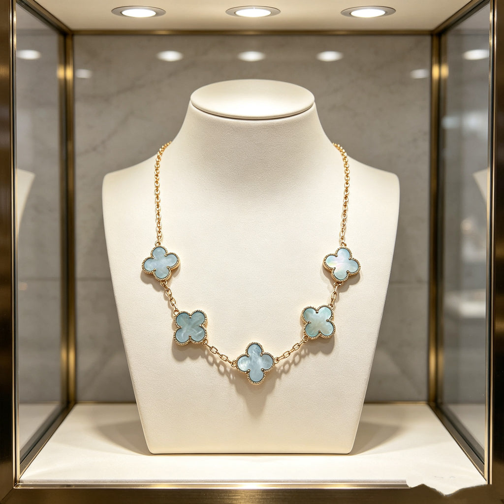 VAN CLEEF & ARPELS Four-Leaf Clover Necklace