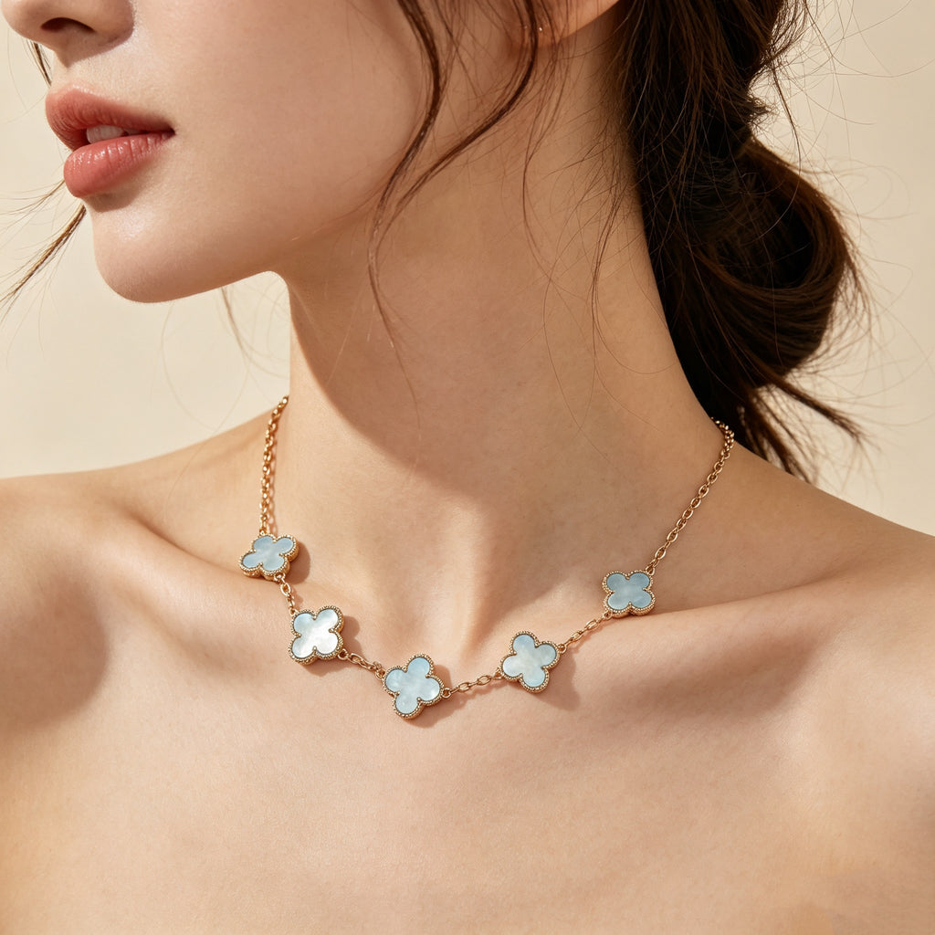 VAN CLEEF & ARPELS Four-Leaf Clover Necklace