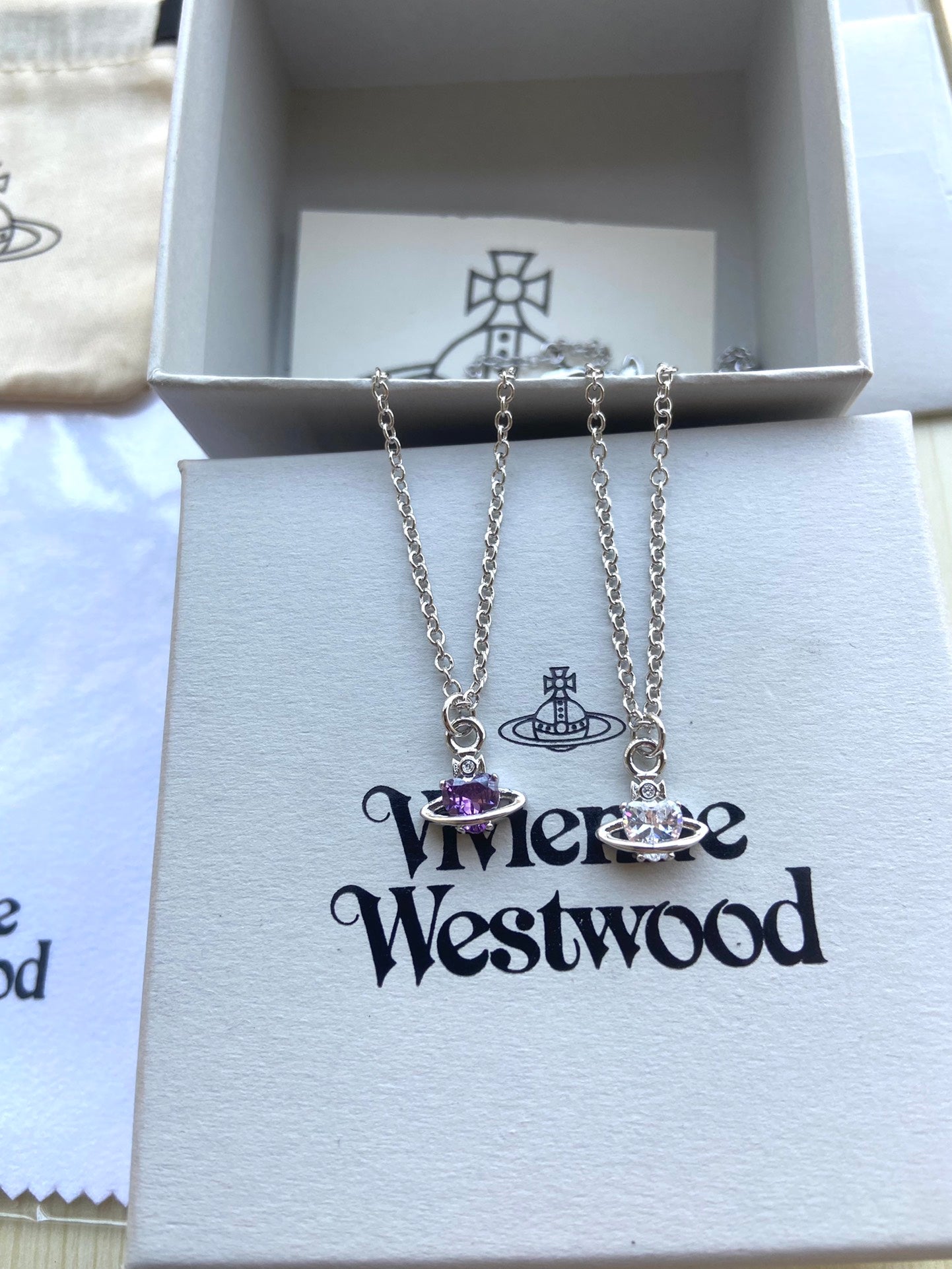 Vivienne Westwood Rhinestone Collar Necklace