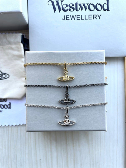 Vivienne Westwood Planet Clavicle Necklace