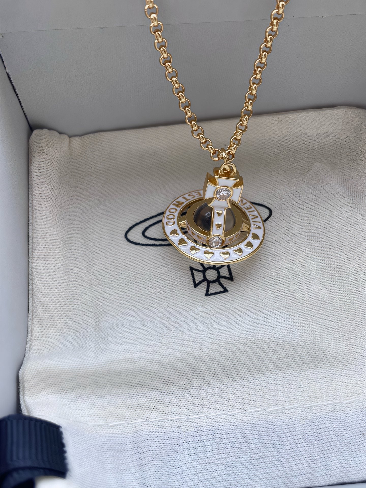 Vivienne Westwood "Planet Flight" Necklace