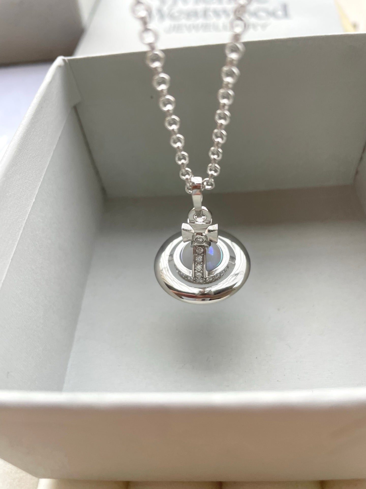 Vivienne Westwood Planet Crystal Necklace