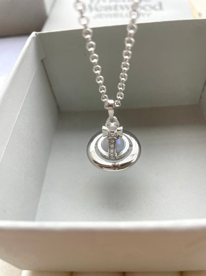 Vivienne Westwood Planet Crystal Necklace