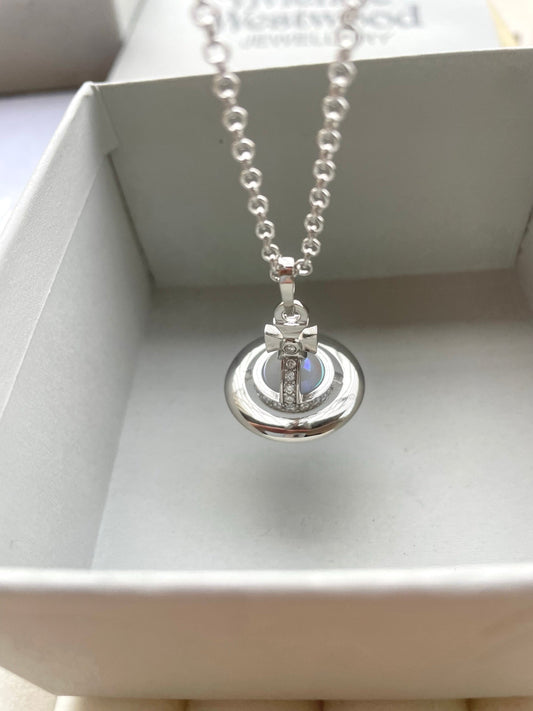 Vivienne Westwood Planet Crystal Necklace