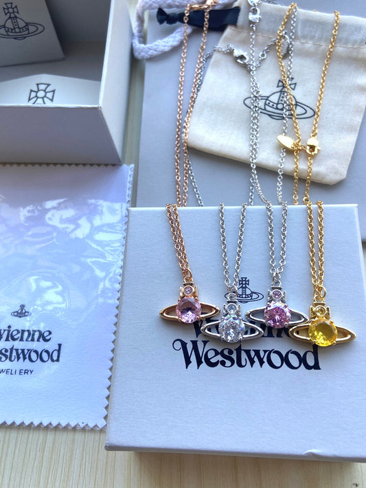 Vivienne Westwood Rhinestone Collar Necklace