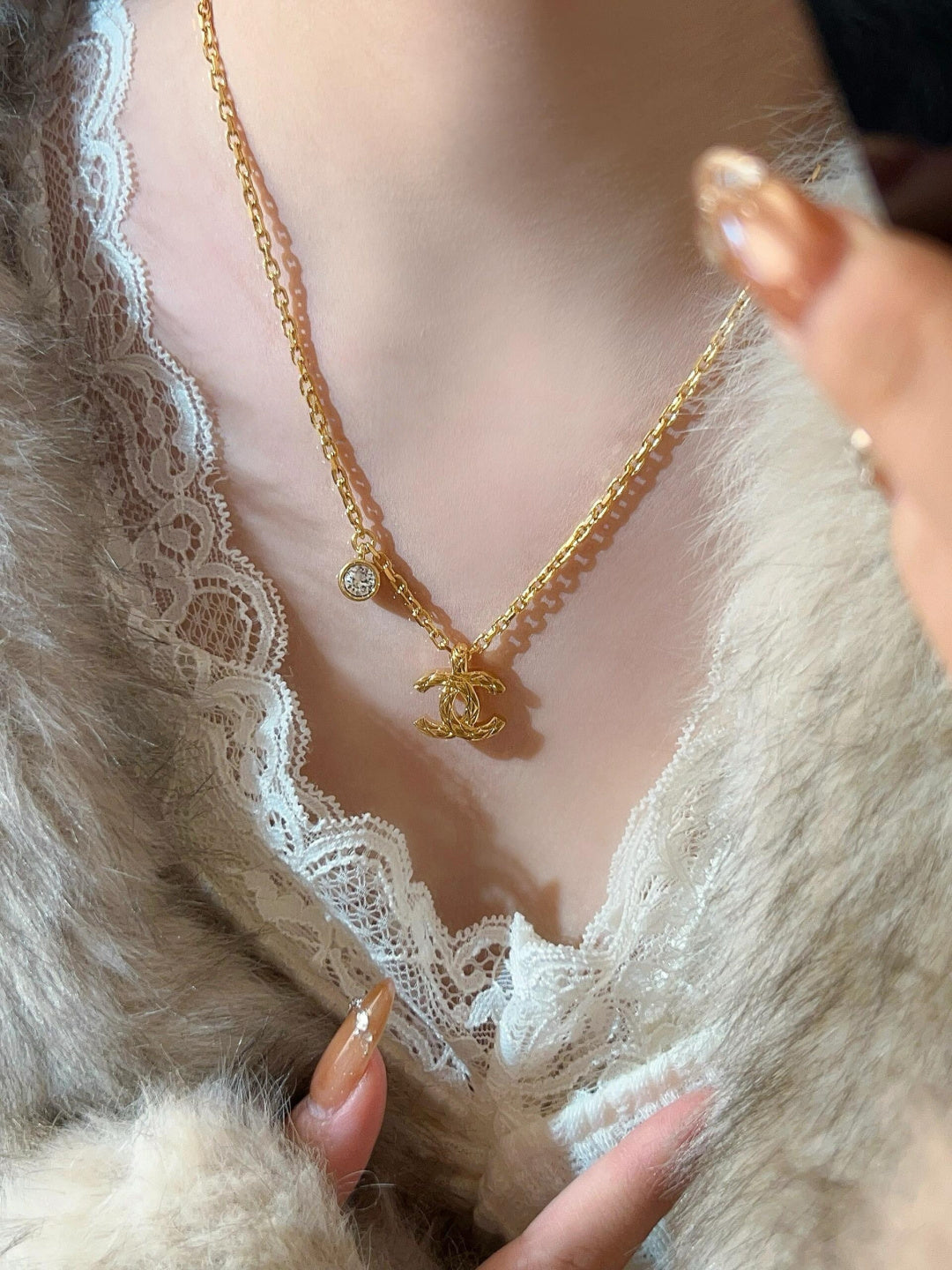CHANEL Double-C Vintage Necklace