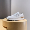Brunello Cucinelli Men's Knit Sneakers - Style 410314