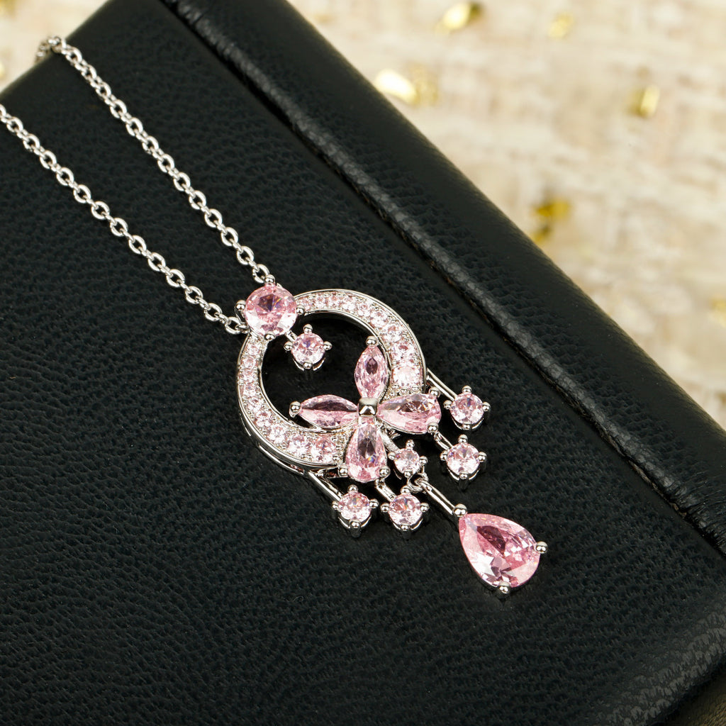 Bow Pendant Necklace