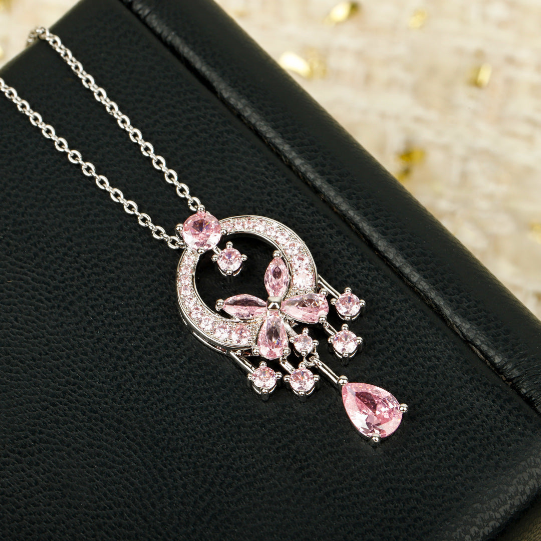 Bow Pendant Necklace