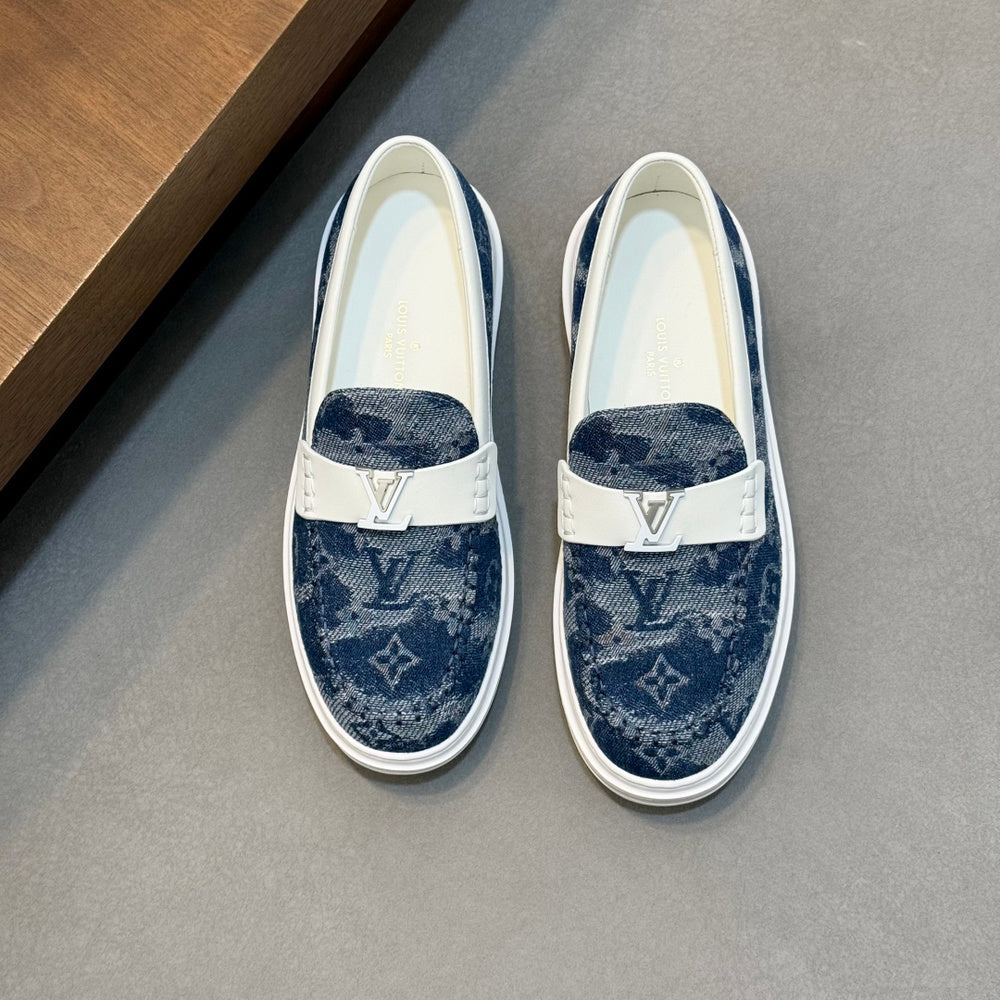 Men's Leather Sneakers Style 433237