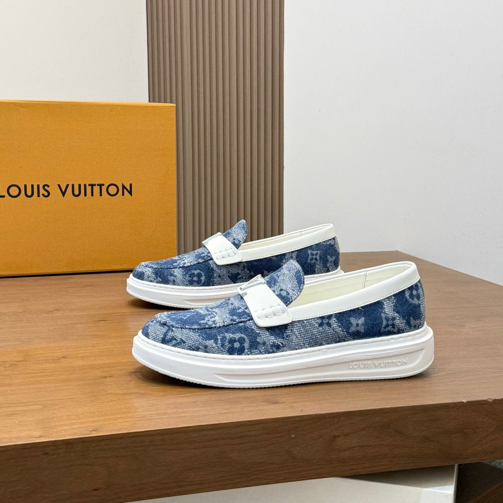 Men's Leather Sneakers Style 433237