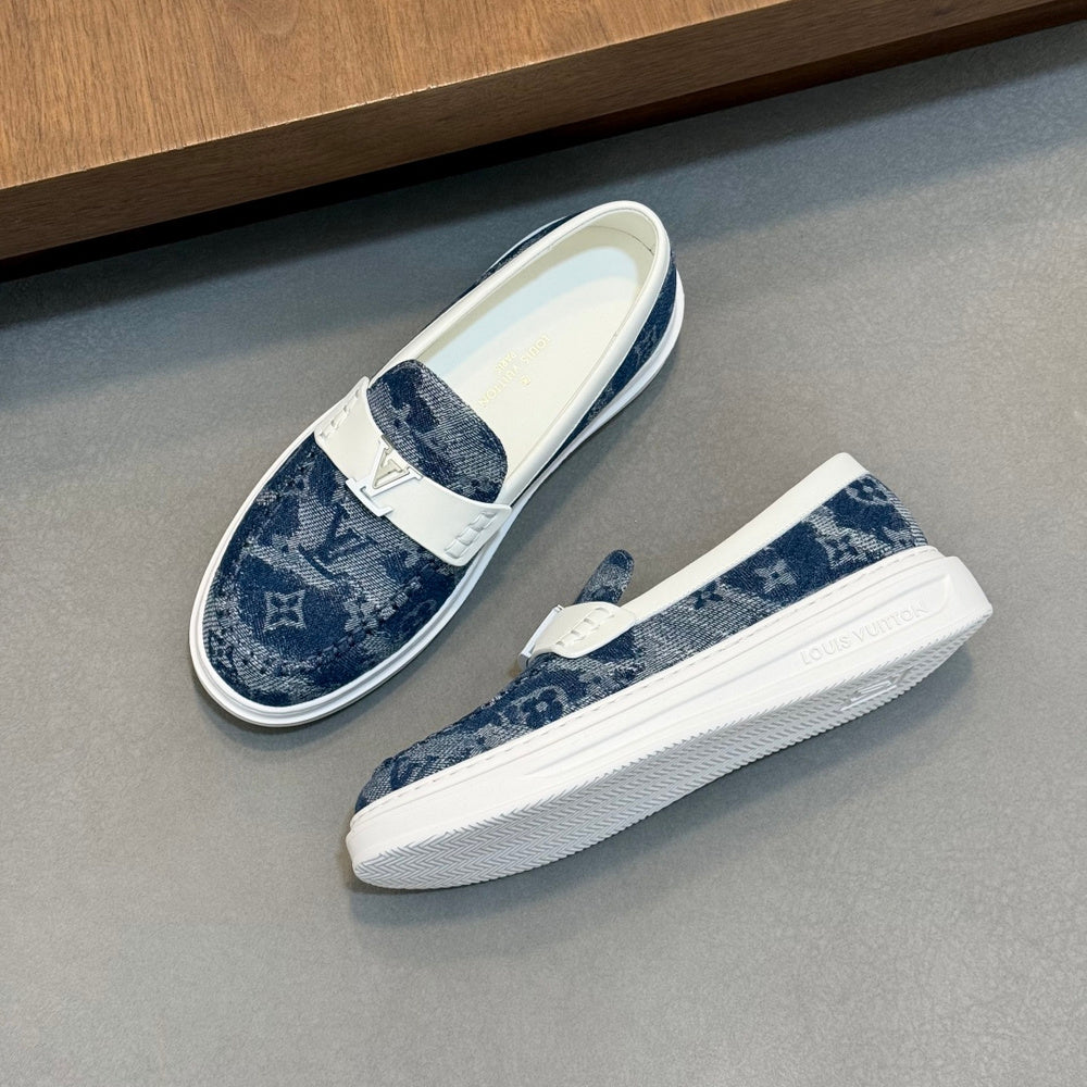 Men's Leather Sneakers Style 433237