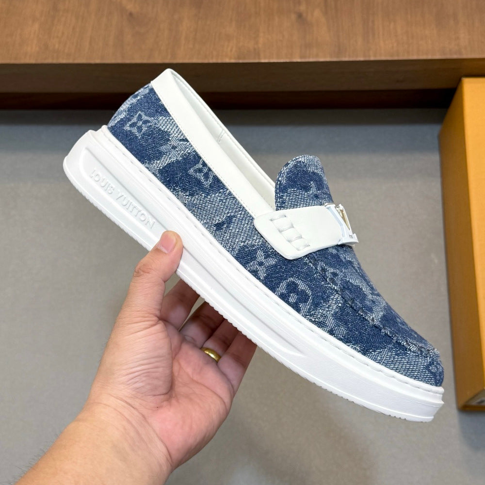 Men's Leather Sneakers Style 433237