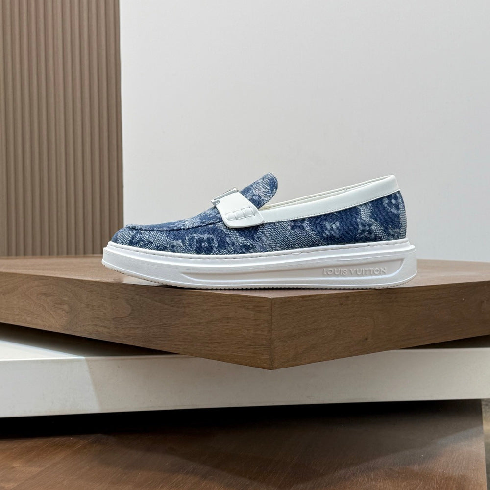 Men's Leather Sneakers Style 433237