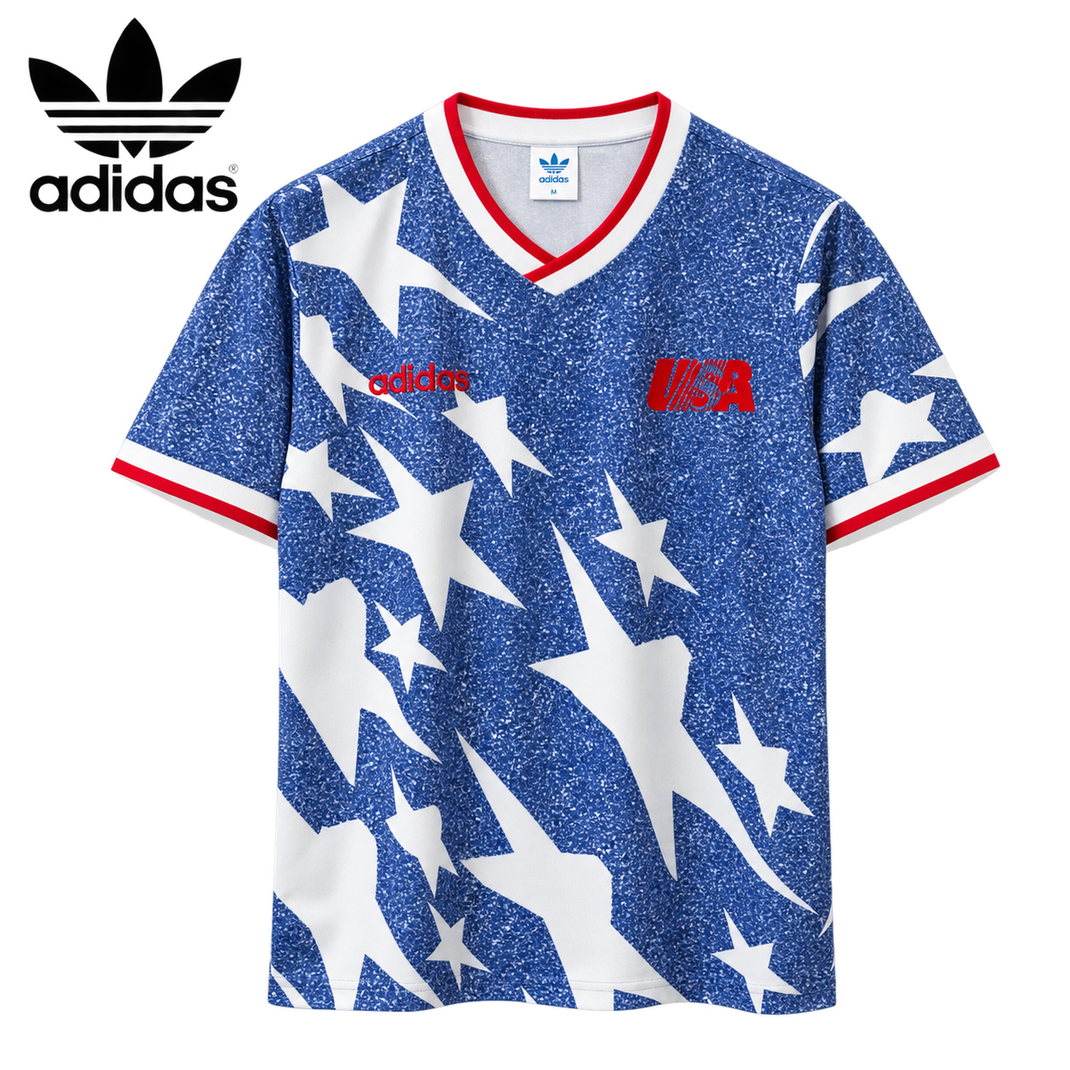 adidas USA 1994 Away Denim Soccer Jersey