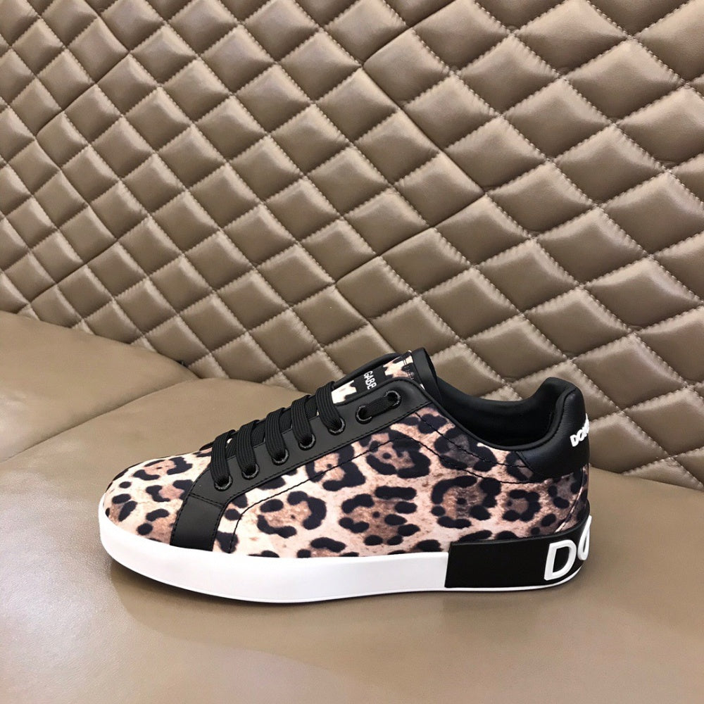 P170[玫瑰][玫瑰]，2020秋冬新款Dolce＆Gabbana/顶级原单 Size：38-45 DG重工系列，原版豹纹图案，精致奢华，超A级别！版型对比专柜正品，丝毫不差！ #382546 - image 5