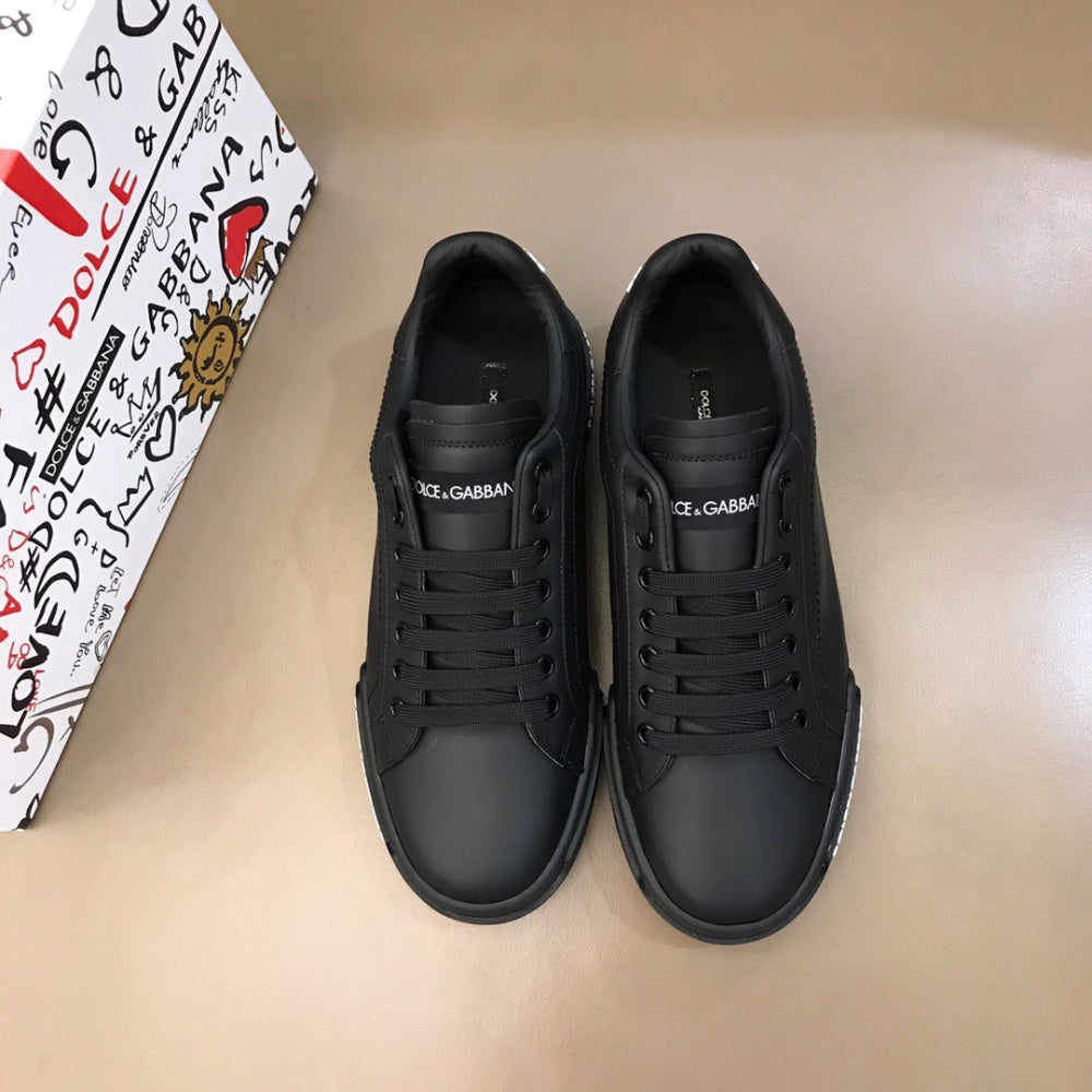 P190[玫瑰][玫瑰]，2020秋冬新款Dolce＆Gabbana/顶级原单 Size：38-45 DG重工系列，原版进口小牛皮，后跟5D注塑图案，精致奢华，大底组装整合融为一体，超A级别！版型对比专柜正品，丝毫不差！ #382549 - image 1