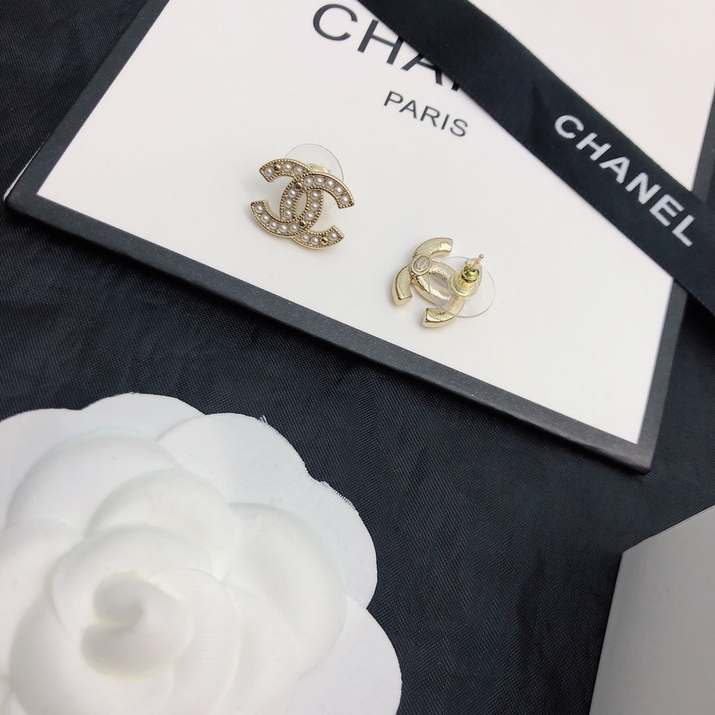 CHANEL P55 Double-C Earrings