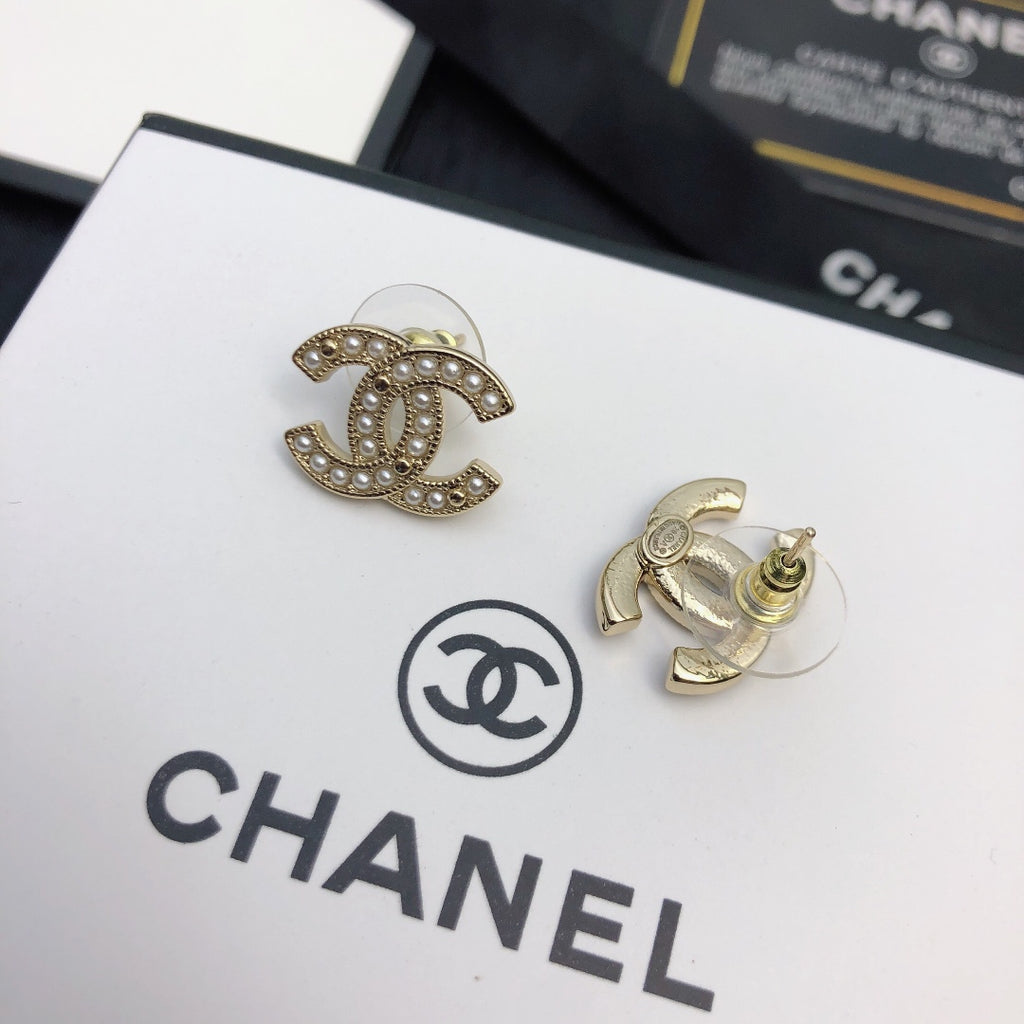 CHANEL P55 Double-C Earrings