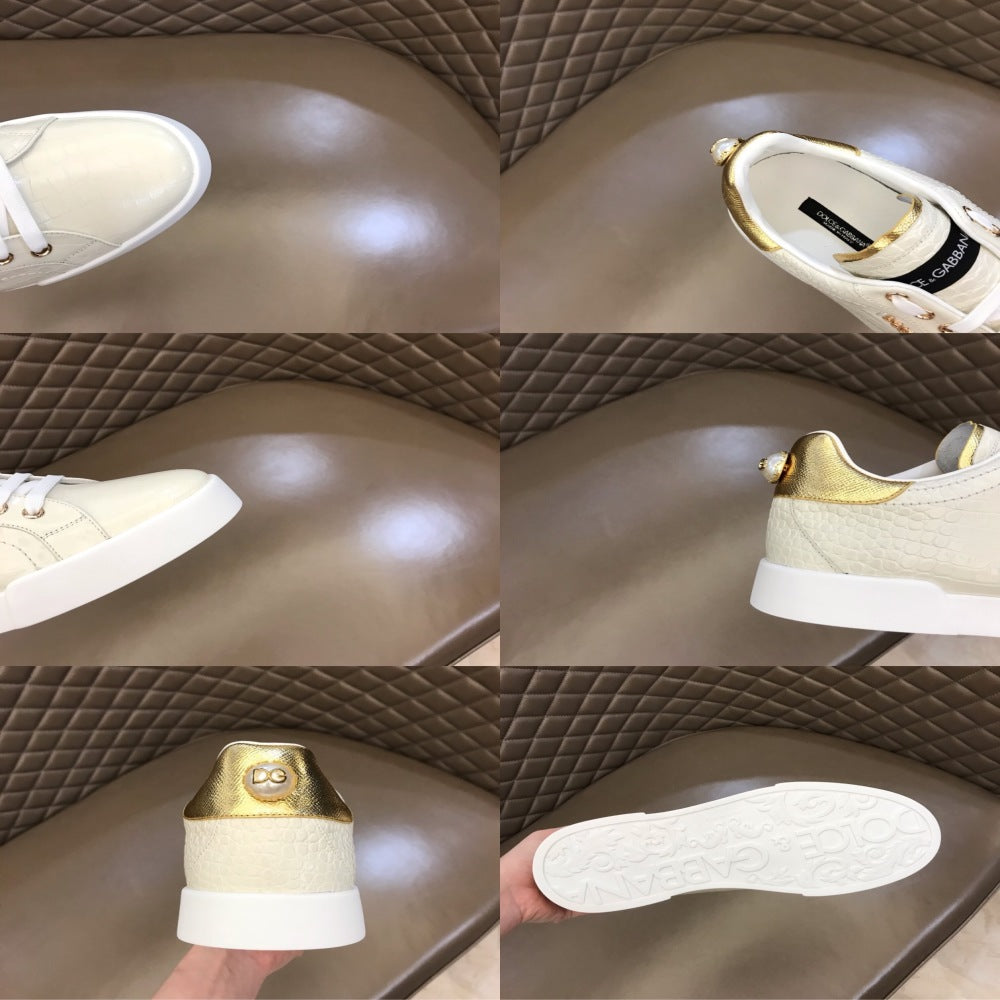 P190[玫瑰][玫瑰]，2021夏季新款Dolce＆Gabbana/顶级原单 Size：38-45 DG重工系列，进口原版鳄鱼纹牛皮，进口原版五金，精致奢华，超A级别！版型对比专柜正品，丝毫不差！ #382555 - image 9