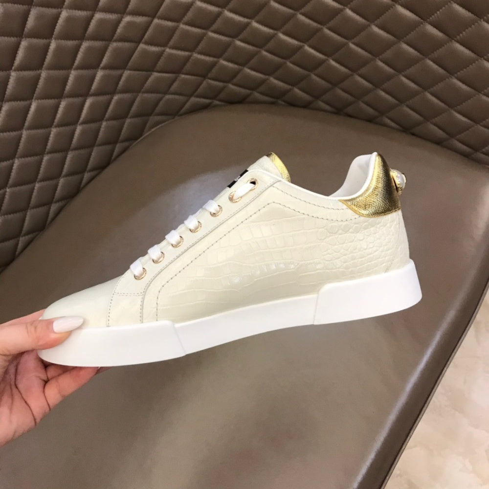 P190[玫瑰][玫瑰]，2021夏季新款Dolce＆Gabbana/顶级原单 Size：38-45 DG重工系列，进口原版鳄鱼纹牛皮，进口原版五金，精致奢华，超A级别！版型对比专柜正品，丝毫不差！ #382555 - image 8