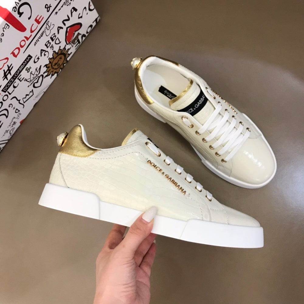 P190[玫瑰][玫瑰]，2021夏季新款Dolce＆Gabbana/顶级原单 Size：38-45 DG重工系列，进口原版鳄鱼纹牛皮，进口原版五金，精致奢华，超A级别！版型对比专柜正品，丝毫不差！ #382555 - image 4