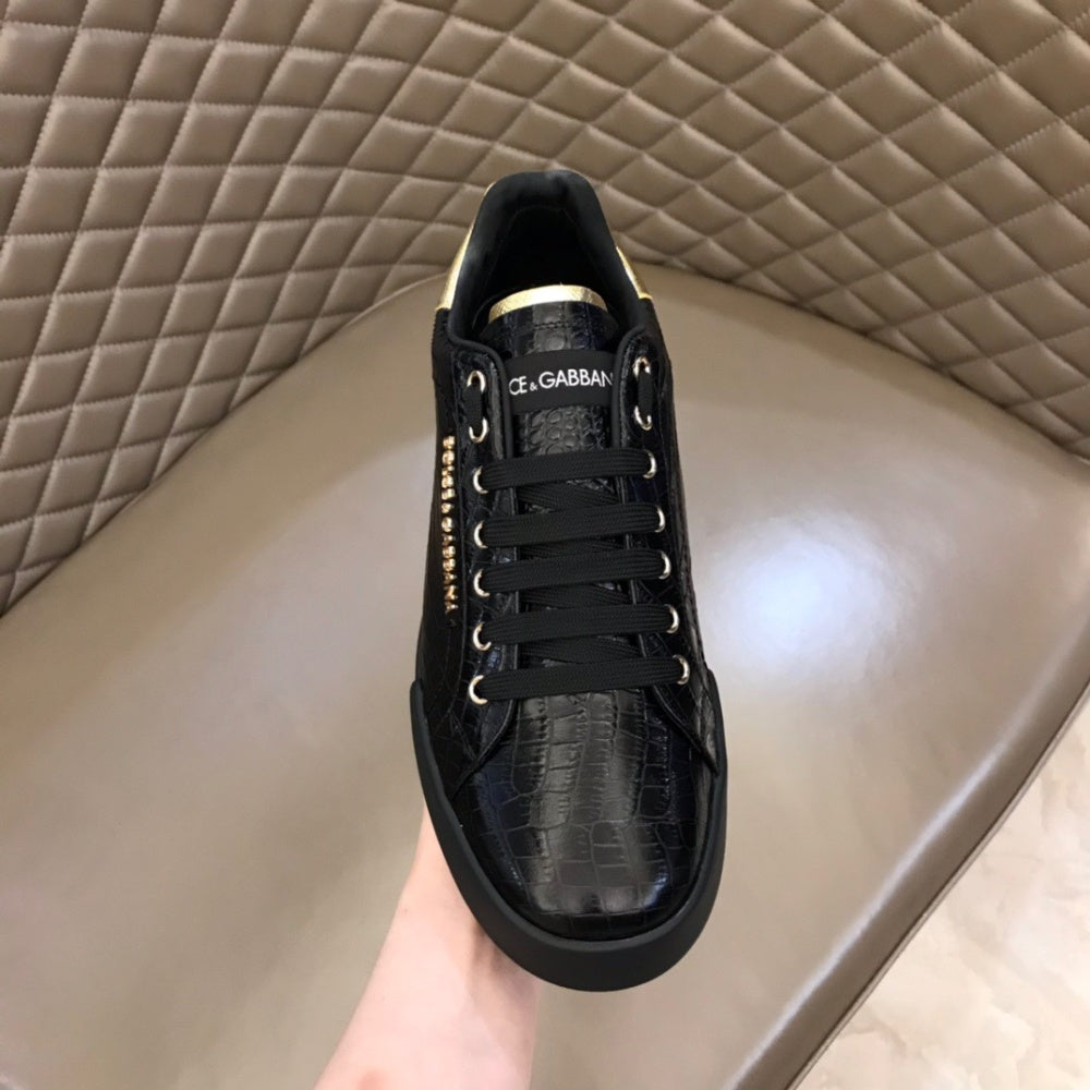 P190[玫瑰][玫瑰]，2021夏季新款Dolce＆Gabbana/顶级原单 Size：38-45 DG重工系列，进口原版鳄鱼纹牛皮，进口原版五金，精致奢华，超A级别！版型对比专柜正品，丝毫不差！ #382556 - image 7